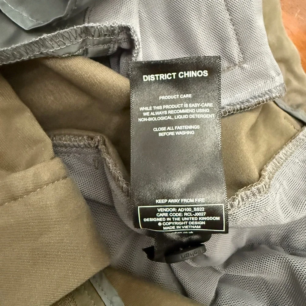Rohan District Chinos Men 42R Brown Khaki Bundle 2 Pair Technical Travel Pants